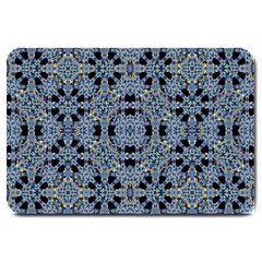 Oriental Ornate Pattern Large Doormat  by dflcprints