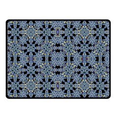 Oriental Ornate Pattern Double Sided Fleece Blanket (small)  by dflcprints