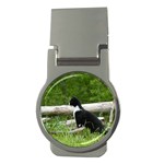 Farm Cat Money Clips (Round)  Front