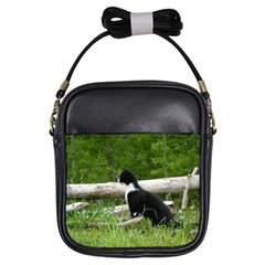 Farm Cat Girls Sling Bags by IIPhotographyAndDesigns