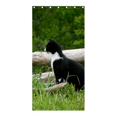 Farm Cat Shower Curtain 36  X 72  (stall)  by IIPhotographyAndDesigns