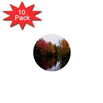 Autumn Pond 1  Mini Buttons (10 pack)  Front