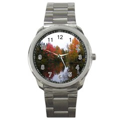 Autumn Pond Sport Metal Watch