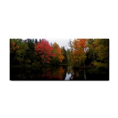 Autumn Pond Hand Towel by IIPhotographyAndDesigns