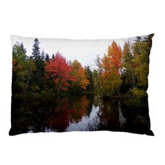 Autumn Pond Pillow Case by IIPhotographyAndDesigns