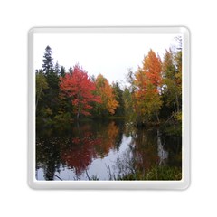 Autumn Pond Memory Card Reader (square)