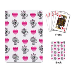 Evil Sweetheart Kitty Playing Card by IIPhotographyAndDesigns