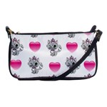 Evil Sweetheart Kitty Shoulder Clutch Bags Front