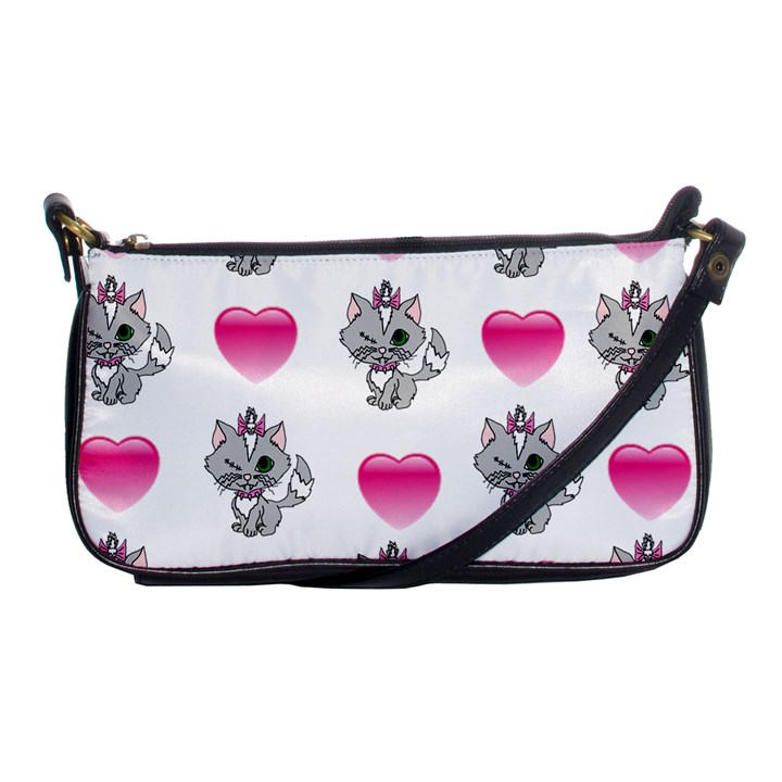 Evil Sweetheart Kitty Shoulder Clutch Bags