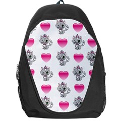 Evil Sweetheart Kitty Backpack Bag by IIPhotographyAndDesigns