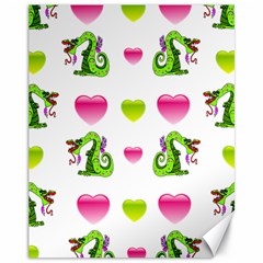 Dragons And Hearts Canvas 11  X 14   by IIPhotographyAndDesigns