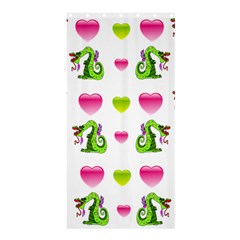 Dragons And Hearts Shower Curtain 36  X 72  (stall)  by IIPhotographyAndDesigns