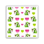 Dragons And Hearts Memory Card Reader (Square) Front