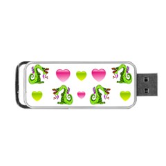 Dragons And Hearts Portable Usb Flash (two Sides) by IIPhotographyAndDesigns