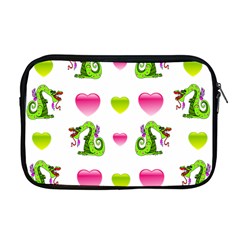 Dragons And Hearts Apple Macbook Pro 17  Zipper Case by IIPhotographyAndDesigns