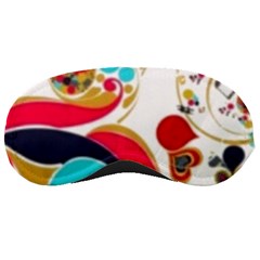 Retro Colorful Colors Splashes Sleeping Masks by flipstylezfashionsLLC