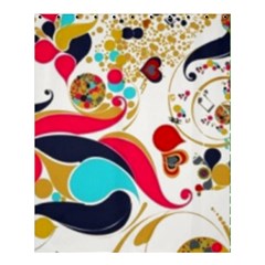 Retro Colorful Colors Splashes Shower Curtain 60  X 72  (medium)  by flipstylezfashionsLLC