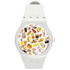 53356631 L Round Plastic Sport Watch (m)