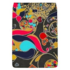 Retro Swirls In Black Flap Covers (l)  by flipstylezfashionsLLC