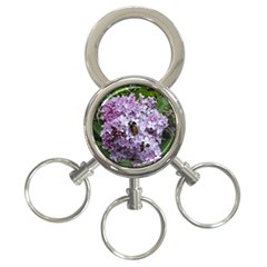 Lilac Bumble Bee 3-ring Key Chains by IIPhotographyAndDesigns