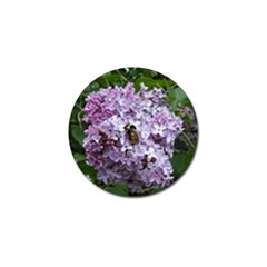 Lilac Bumble Bee Golf Ball Marker (4 Pack) by IIPhotographyAndDesigns