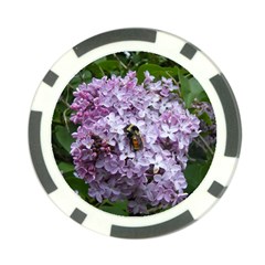 Lilac Bumble Bee Poker Chip Card Guard (10 Pack) by IIPhotographyAndDesigns