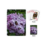 Lilac Bumble Bee Playing Cards (Mini)  Back