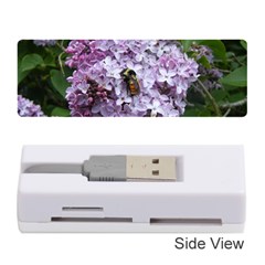 Lilac Bumble Bee Memory Card Reader (stick) by IIPhotographyAndDesigns