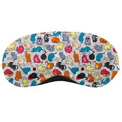 Funny Cute Colorful Cats Pattern Sleeping Masks