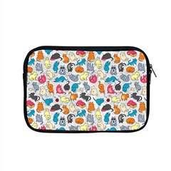 Funny Cute Colorful Cats Pattern Apple Macbook Pro 15  Zipper Case by EDDArt