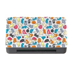 Funny Cute Colorful Cats Pattern Memory Card Reader With Cf by EDDArt