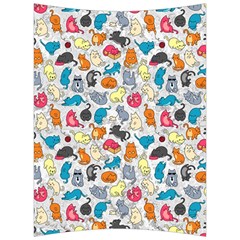 Funny Cute Colorful Cats Pattern Back Support Cushion