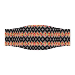 Red And Black Zig Zags  Stretchable Headband