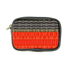 Creative Red And Black Geometric Design  Coin Purse by flipstylezfashionsLLC