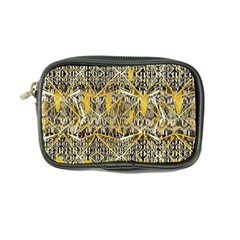 Gold And Black Geometric Designs Created By Flipstylez Designs Coin Purse by flipstylezfashionsLLC