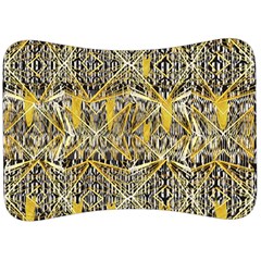 Gold And Black Geometric Designs Created By Flipstylez Designs Velour Seat Head Rest Cushion