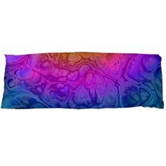 Fractal Batik Art Hippie Rainboe Colors 1 Body Pillow Case Dakimakura (two Sides) by EDDArt