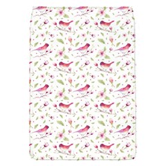 Watercolor Birds Magnolia Spring Pattern Flap Covers (s)  by EDDArt