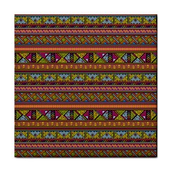 Traditional Africa Border Wallpaper Pattern Colored 2 Face Towel by EDDArt