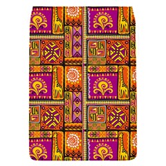 Traditional Africa Border Wallpaper Pattern Colored 3 Flap Covers (s)  by EDDArt