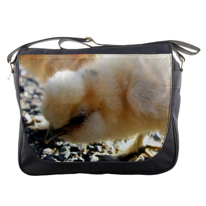 Silkie Chick  Messenger Bags