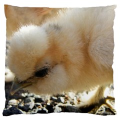 Silkie Chick  Standard Flano Cushion Case (one Side) by IIPhotographyAndDesigns