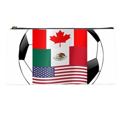 United Football Championship Hosting 2026 Soccer Ball Logo Canada Mexico Usa Pencil Cases by yoursparklingshop