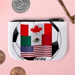 United Football Championship Hosting 2026 Soccer Ball Logo Canada Mexico Usa Mini Coin Purses Back