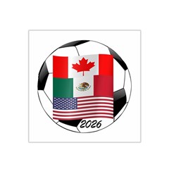 United Football Championship Hosting 2026 Soccer Ball Logo Canada Mexico Usa Satin Bandana Scarf by yoursparklingshop