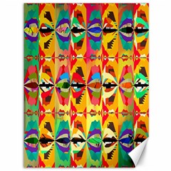 Colorful Shapes                                          Canvas 36  X 48  by LalyLauraFLM