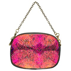 New Wild Color Blast Purple And Pink Explosion Created By Flipstylez Designs Chain Purses (one Side) 