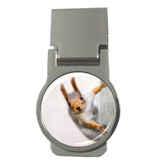 Curious Squirrel Money Clips (round)  by FunnyCow