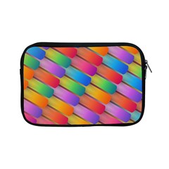 Colorful Textured Shapes Pattern                                Apple Ipad Mini Protective Soft Case by LalyLauraFLM