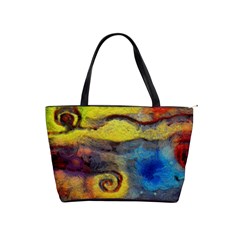 Painted Swirls                                    Classic Shoulder Handbag by LalyLauraFLM